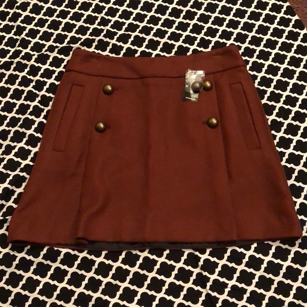 Brown skirt